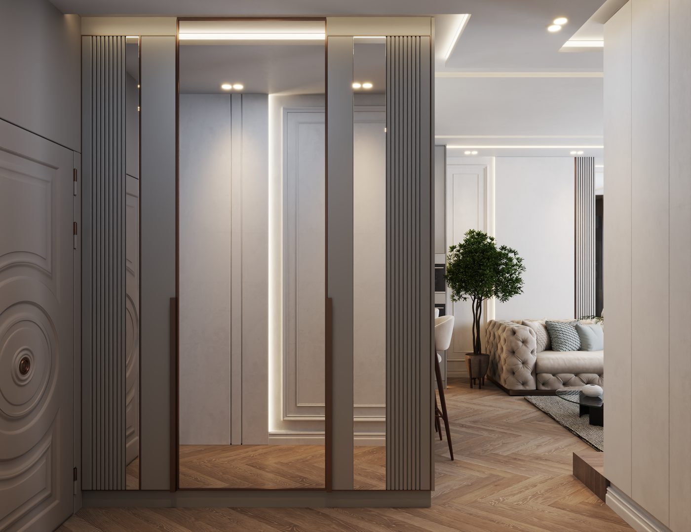 Antre-hol iç render